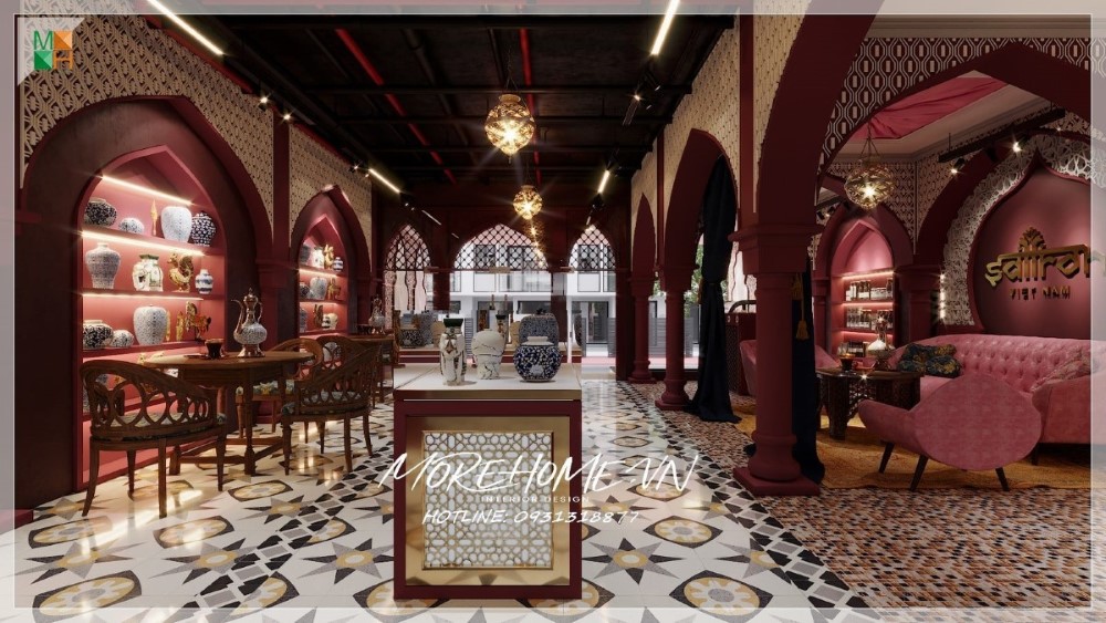 Thiết kế nội thất showroom